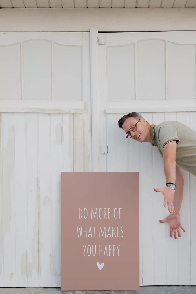 Do more of what makes you happy - Sven Ringoot, burn-out coach